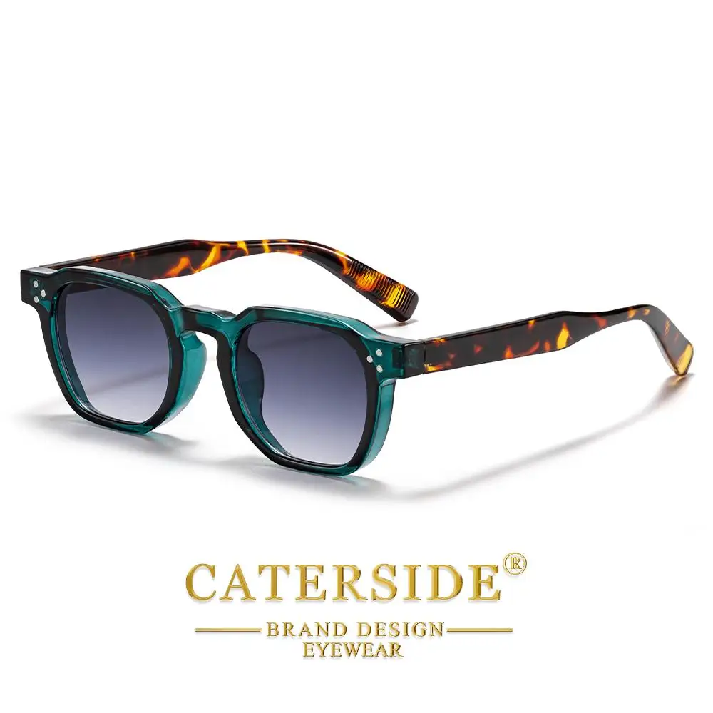 CATERSIDE Neue Herren-Sonnenbrille Markendesign Quadratische Modische Sonnenbrillen Damen Outdoor Reise Party Dekoration Eyewear UV400 – Detail 13