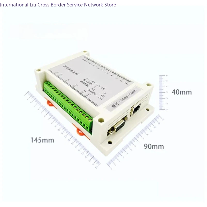 8ch Pulse Counting Frequency Collector Serial port 485 Ethernet Modbus High-speed Encoder Frequency Measurement