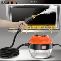 2500W Handheld Steam Cleaner Machine High Temperature Sterilization for Air Conditioning Kitchen Hood Bathroom Grout and Tile