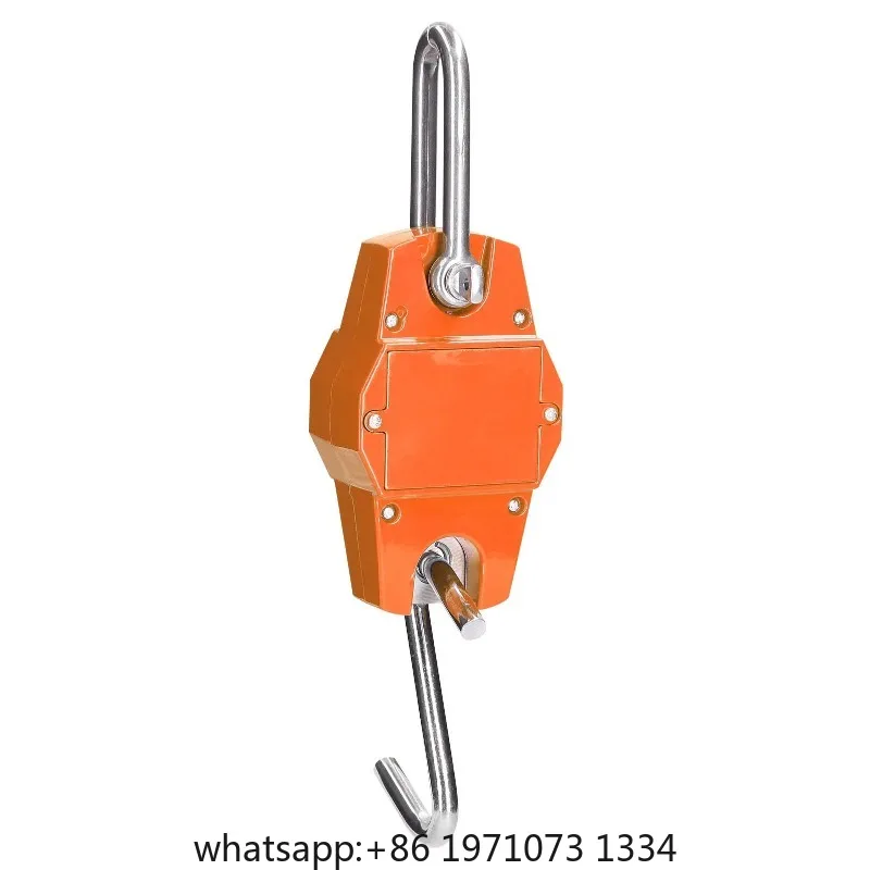 300kg Electronic Crane Scale LCD Digital Weighing Tool Industrial Heavy Duty Weight Stainless Steel Hook Scale Hanging Scale