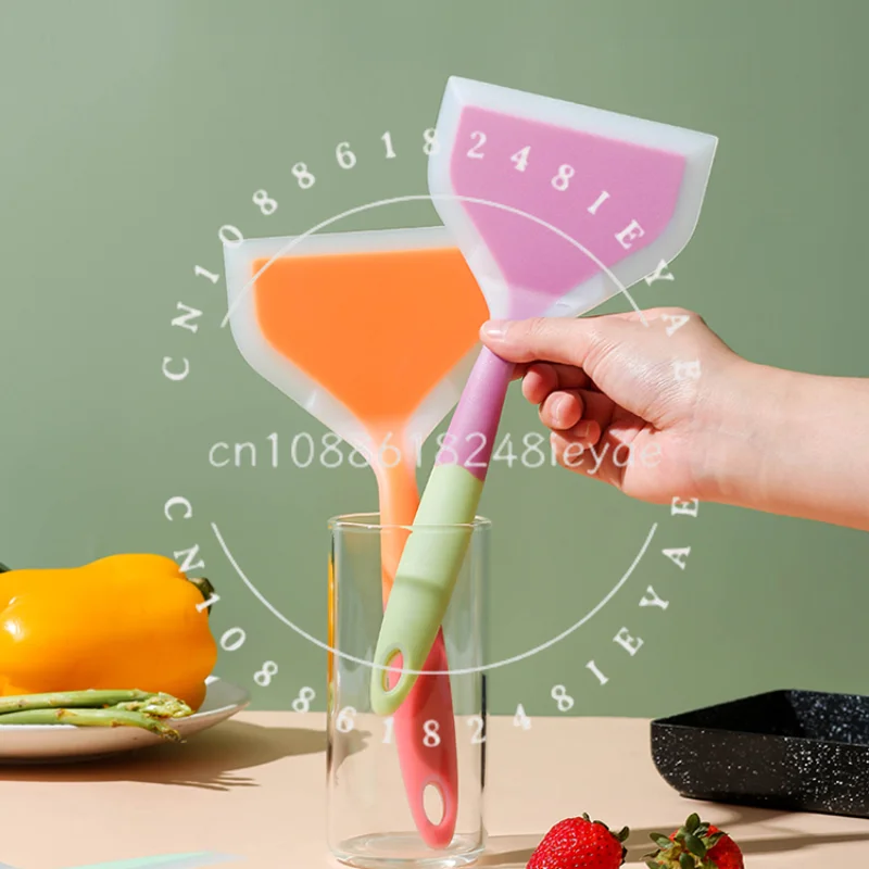 Pancakes, Silicone Shovel, High Temperature Resistant Cooking Spatula, Pancakes