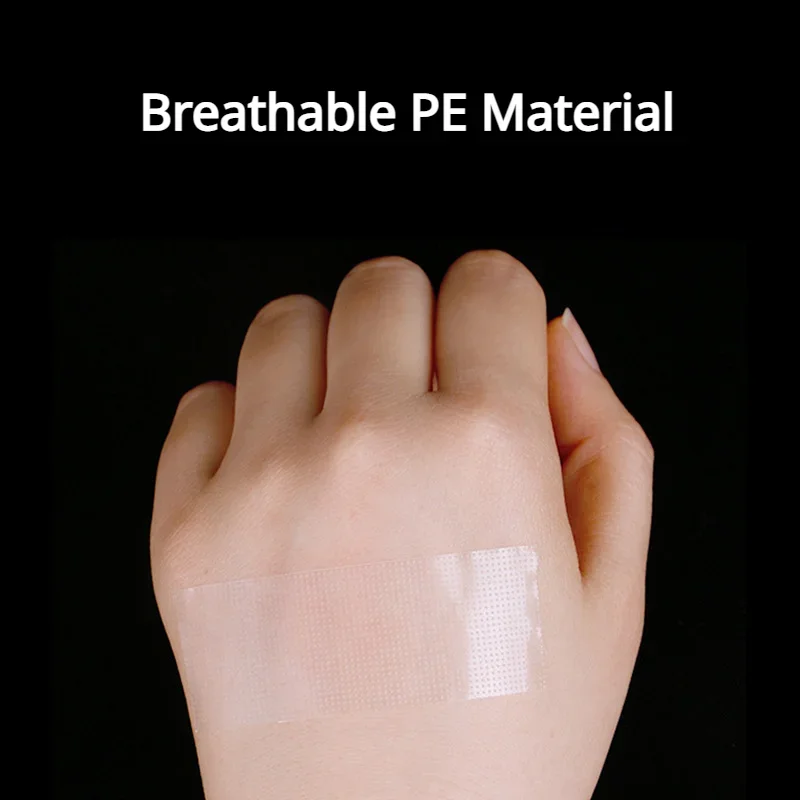 1 rouleau de ruban adhésif PSA, Patch adhésif Transparent, respirant, déchirable, sensible à la pression, pansement pour pansement
