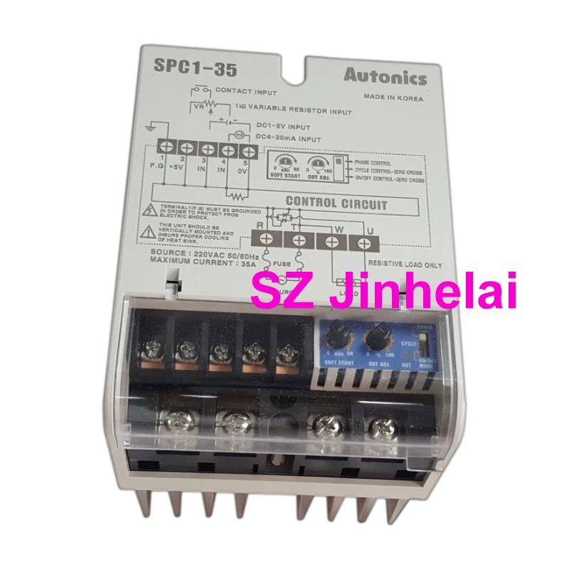 

Authentic Original Autonics SPC1-35 SPC1-35-E 220VAC 35A Power Controller SPC1-50 SPC1-50-E 50A