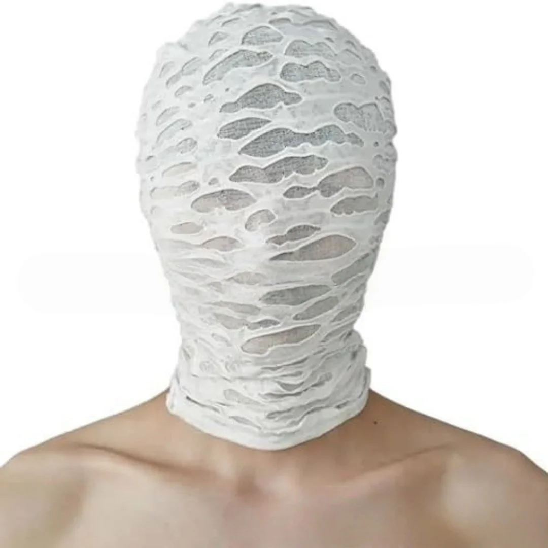 

Halloween Full Face Mask Cosplay Masquerade Party Stretchy Hood with Punk Style