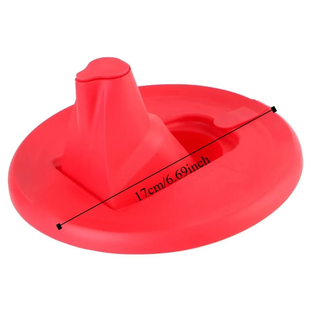 Folding Paint Bucket Paint Mix Cover Reduce Messy Drips Space Saving Paint Can Lid Retractable Spout Sealed Paint Storage