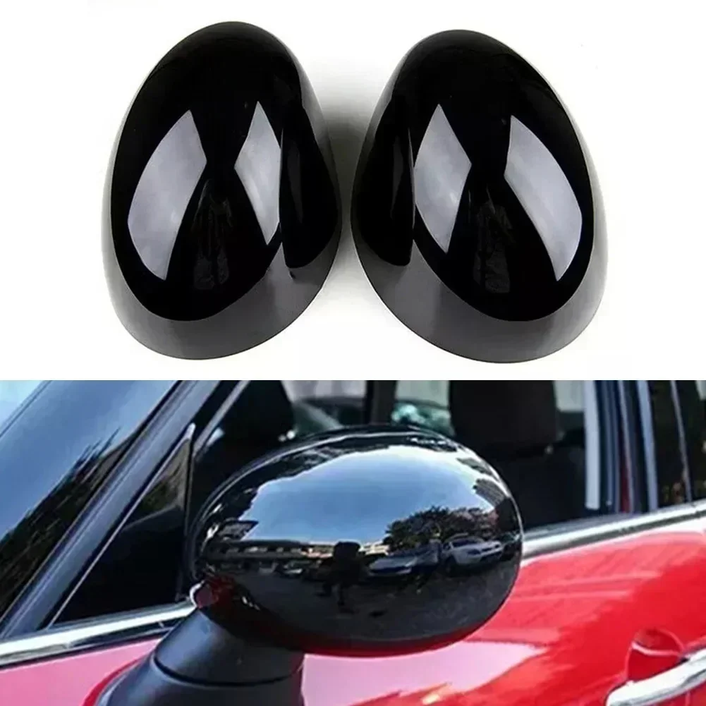 Stylishly Designed Gloss Black Mirror Cover Cap Casings for BMW For Mini F54 F55 F56 F57 LHD Quick Installation