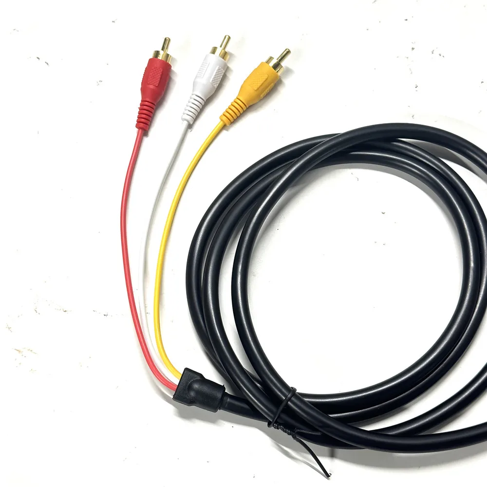 HDMI-Compatible Av Male To 3 RCA Conversion Cable TV Set-Box DV DVD Audio Video Cable to 3rca Digital Wire Converter Adapter
