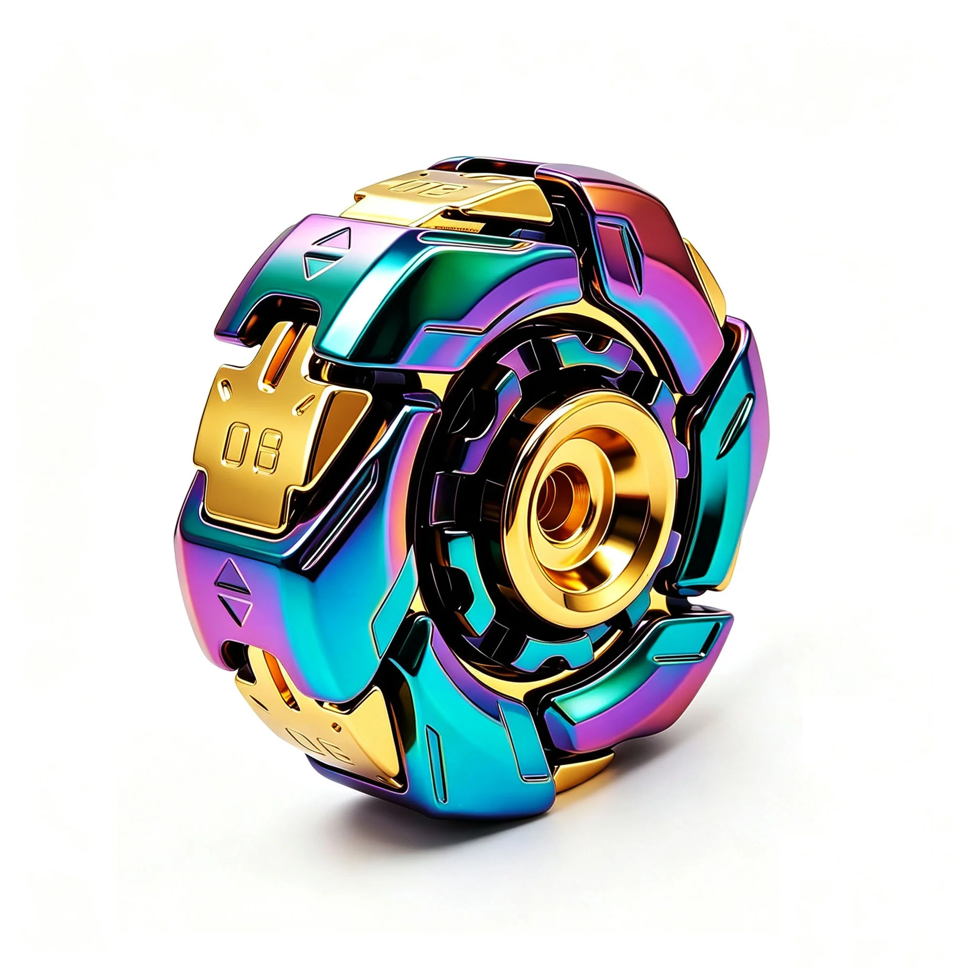 Alloy Linkage Expandable Fidget Spinner Rotatable EDC Metal Toy Adult Office Pocket Portable Stress Relief Play Gadget
