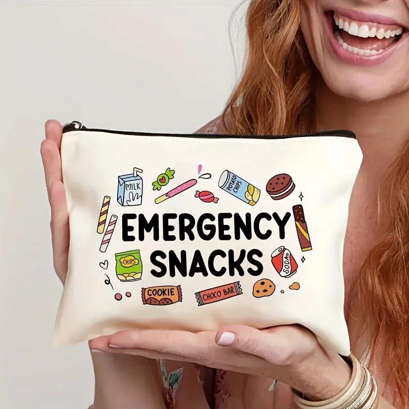 Durable, Stylish Gift, Convenient Zipper Closure, Best Gift for Your Partner, Gift for Sisters, Portable Cosmetic Bag, Student