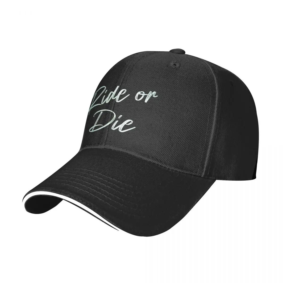 

Ride or Die Baseball Cap Snap Back Hat Luxury Man Hat Sunhat Women Caps Men's