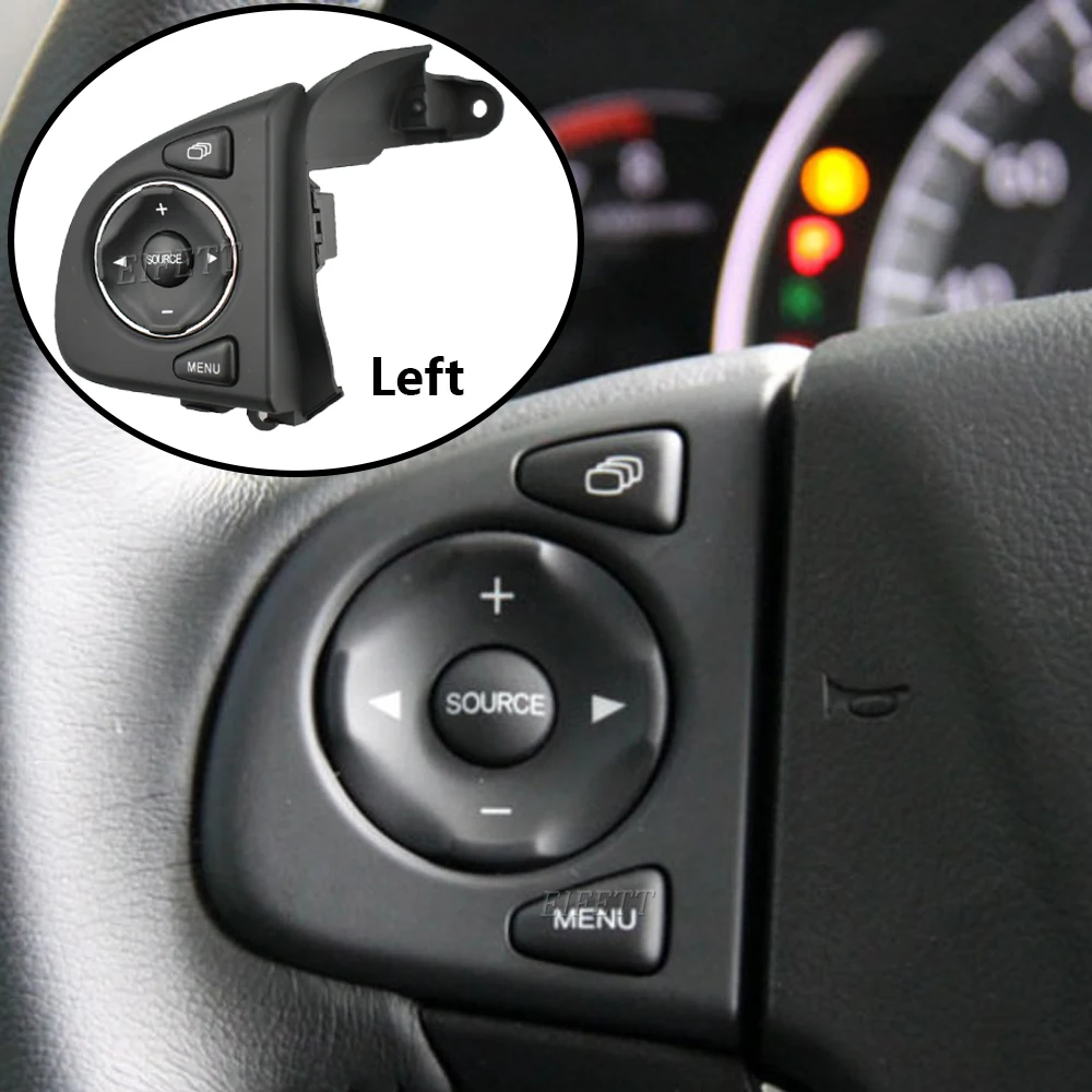 High Quality For Honda 2012 2013 2014 2015 2016 CRV Multi-function Steering Wheel Audio Sound Control Cruise Switch Button