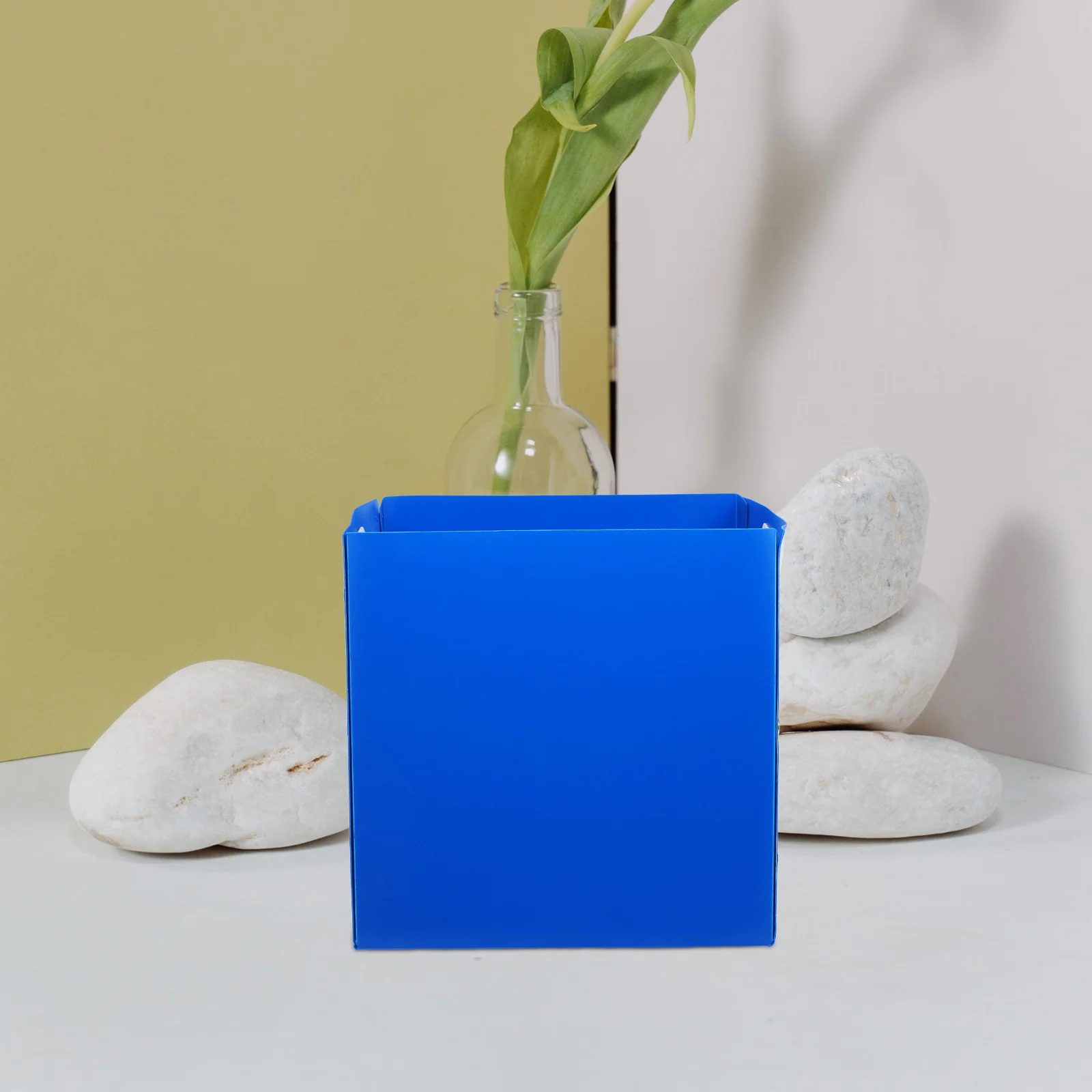 Foldable Pen Holder Organizer for Desk Storage with Ample Capacity Multifunctional Tabletop Container for Office Stationery and