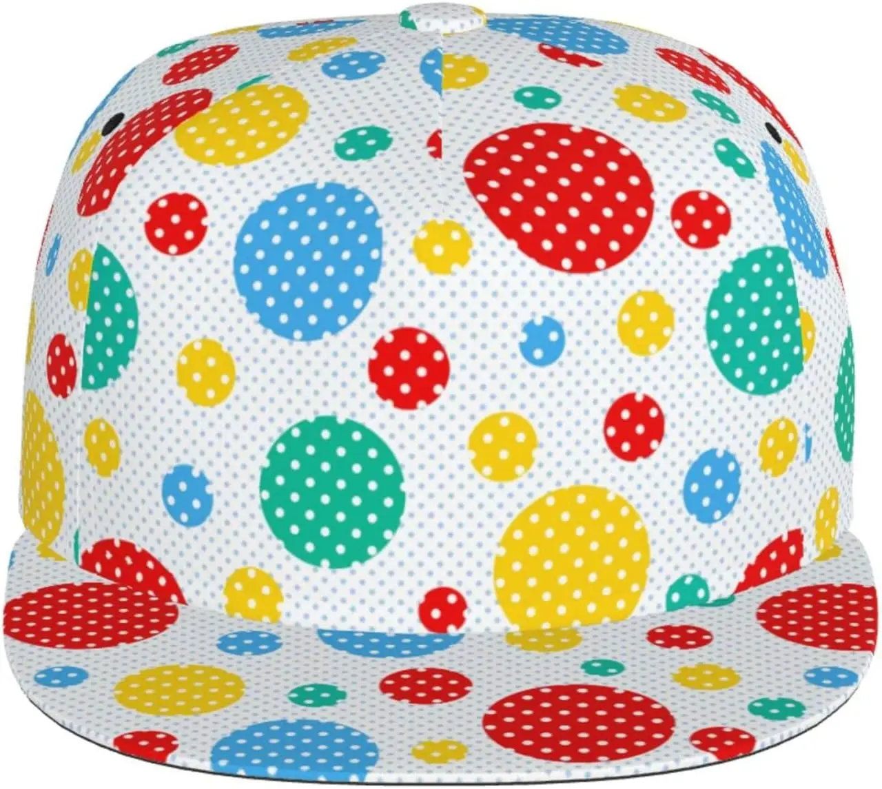 Cute Polka Dots Baseball Cap Hats Adjustable Trucker Hat Outdoor Sun Cap for Men Women Dad Hat