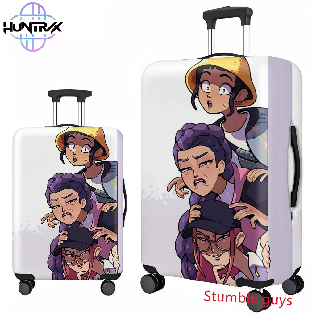 غطاء حقيبة السفر Kpop Demon Hunters يناسب حامي نمط الرسوم المتحركة مقاس 18-32 بوصة