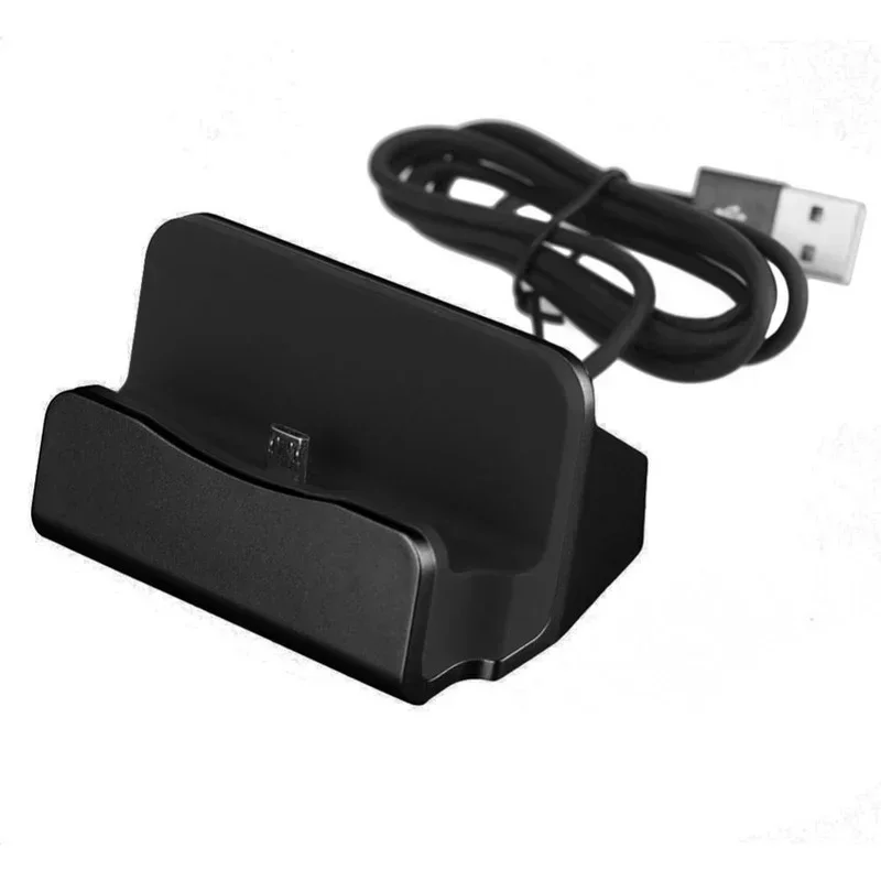 For IPhone X 8 7 6 USB Cable Sync Cradle Charger Base for Xiaomi Android Type C Samsung Stand Holder Charging Base Dock Station