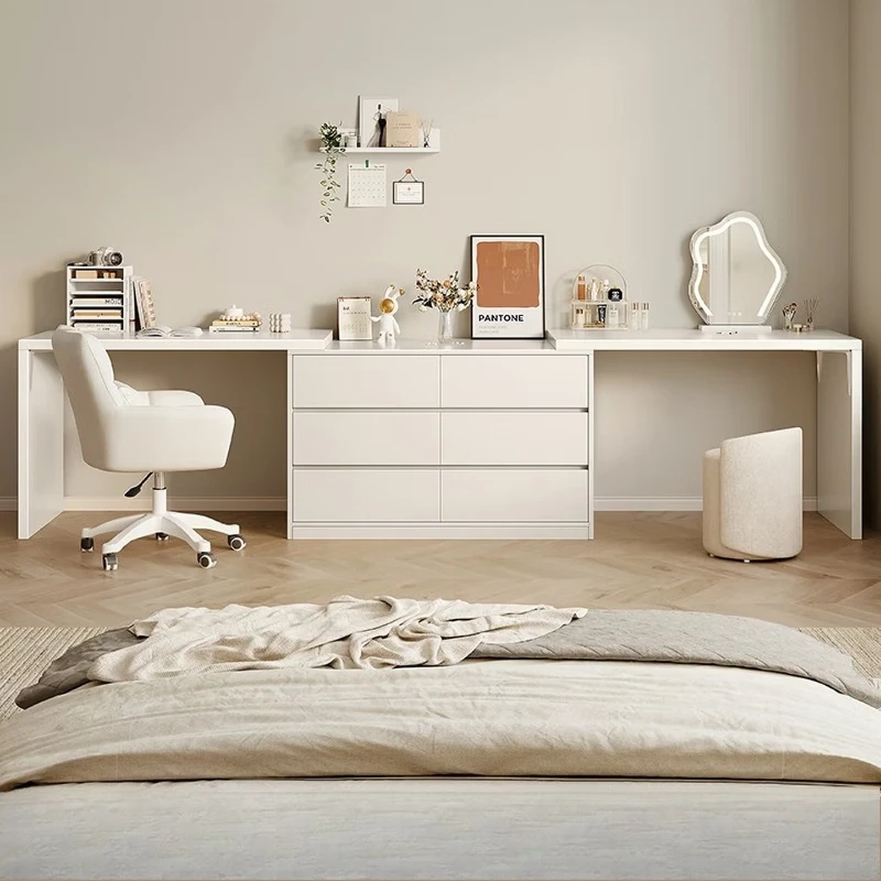 

Dresser, bedroom, chest, integrated household storage, simple makeup table