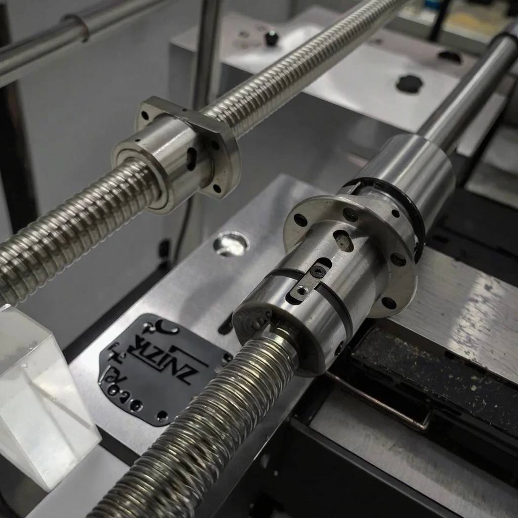 OEM FDDC2005 2510 3215 4005 Ball Screws With Single Nut Factory Supply C7 Precision Linear Motion Ball Screw aSeries