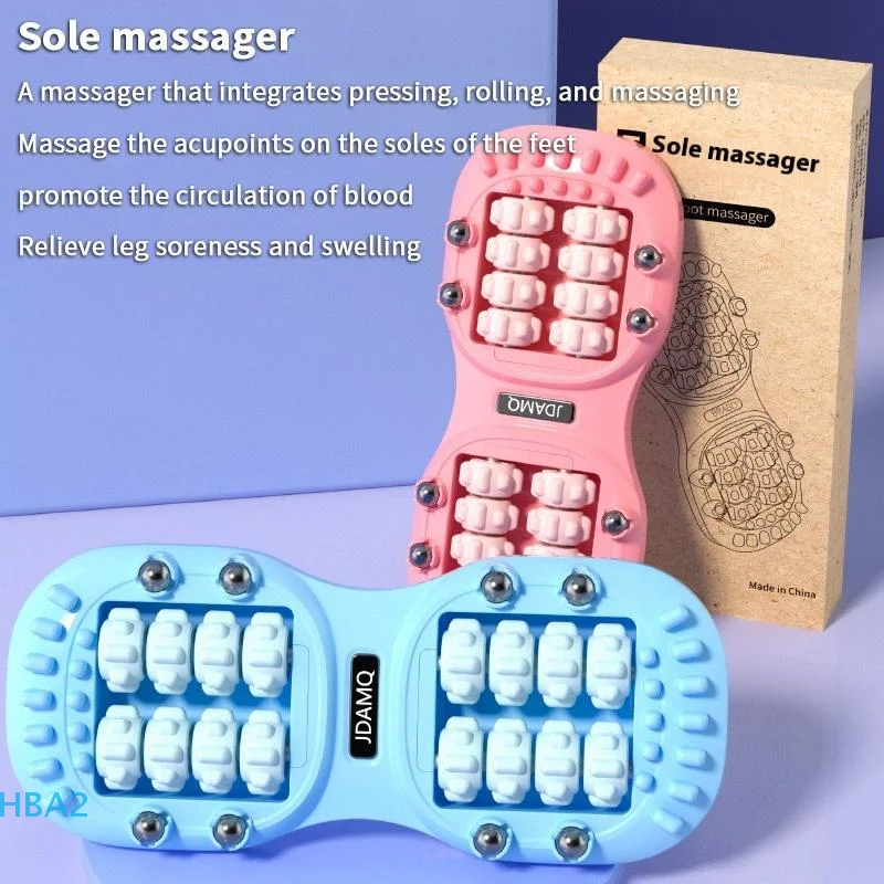 

【H】New Roller Foot Massager For Foot Massage Rehabilitation Stress Reduction Exercise Acupoint Foot Massager