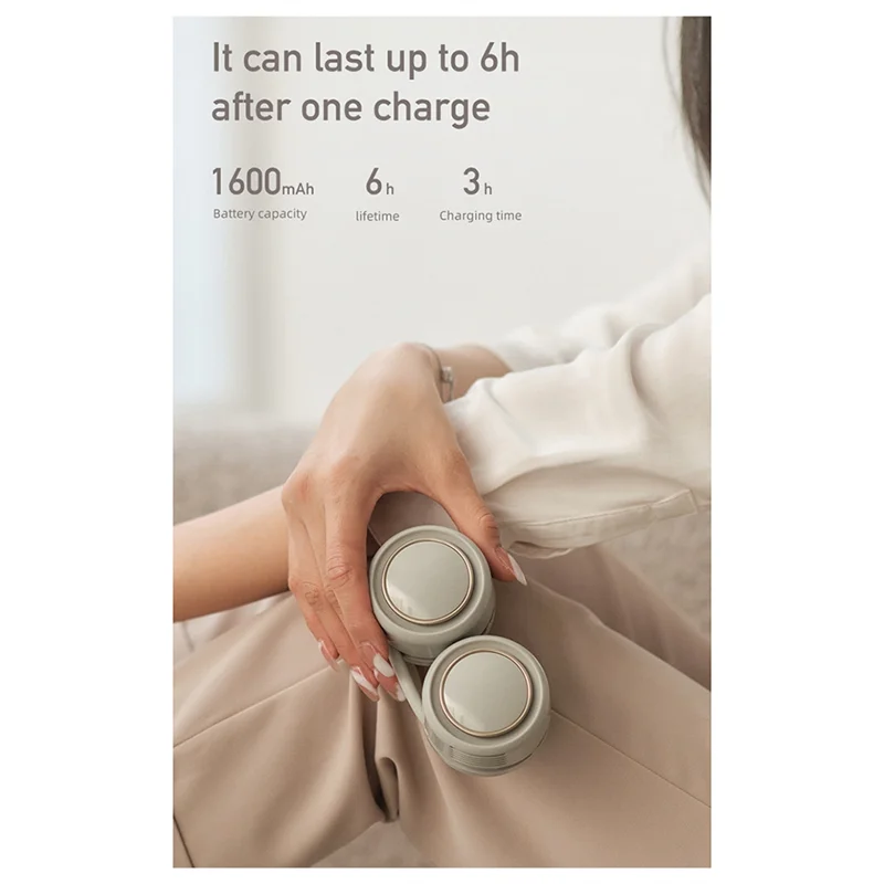 

Открытый безлистный подвесной вентилятор на шею, новое хранилище USB, большой ветер, портативный подвесной вентилятор для ленивого человека-TCES