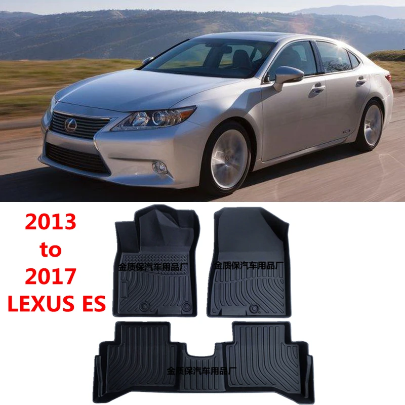 

Use for 2013-2017 LEXUS ES250 ES300 ES200 car carpet LEXUS ES200 ES300 ES250 car floor mat waterproof floor ES200 trunk mat ES