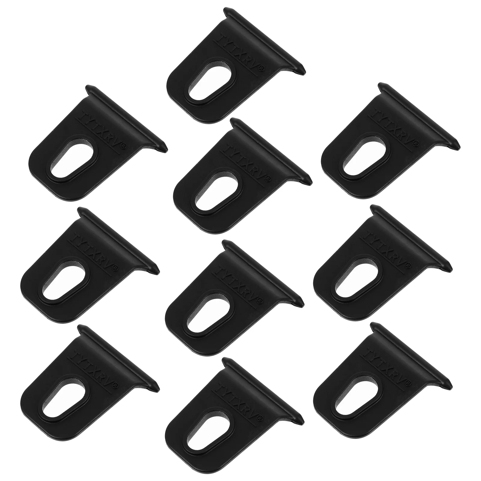 10 Pcs RV Hitch Motor Home Awning Hook Ring Car Accessories Camping Supplies Hooks Replacement Plastic