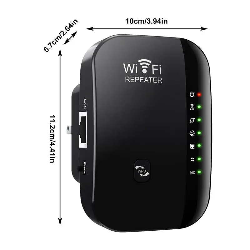 WIFI Repeater High Speed Transmission Network Card Adapter Long Range Wireless WiFi Extender Amplifier Bluetooths WIFI Booster