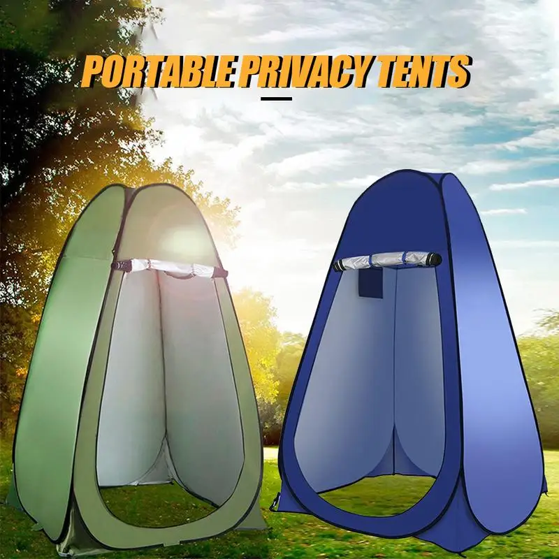 Foldable Pop Up Privacy Shower Tent Spacious Changing Room for Camping Fishing Hiking Beach Outdoor Toilet Shower Bathroom