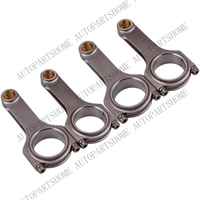 Z... Racing Connecting Rods for Lotus Twin Cam 1600 Steel H-Beam ARP 2000 122.58mm