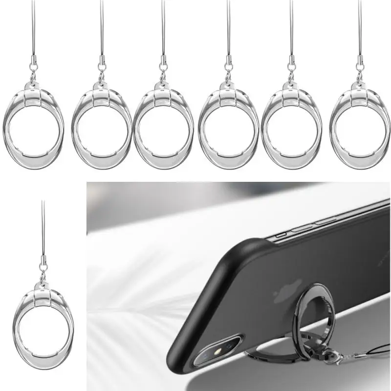 

Luxury Metal Mobile Phone Ring Holder Magnetic Car Bracket Socket Telephone Ring On The Phone Stand For Mobile Phones