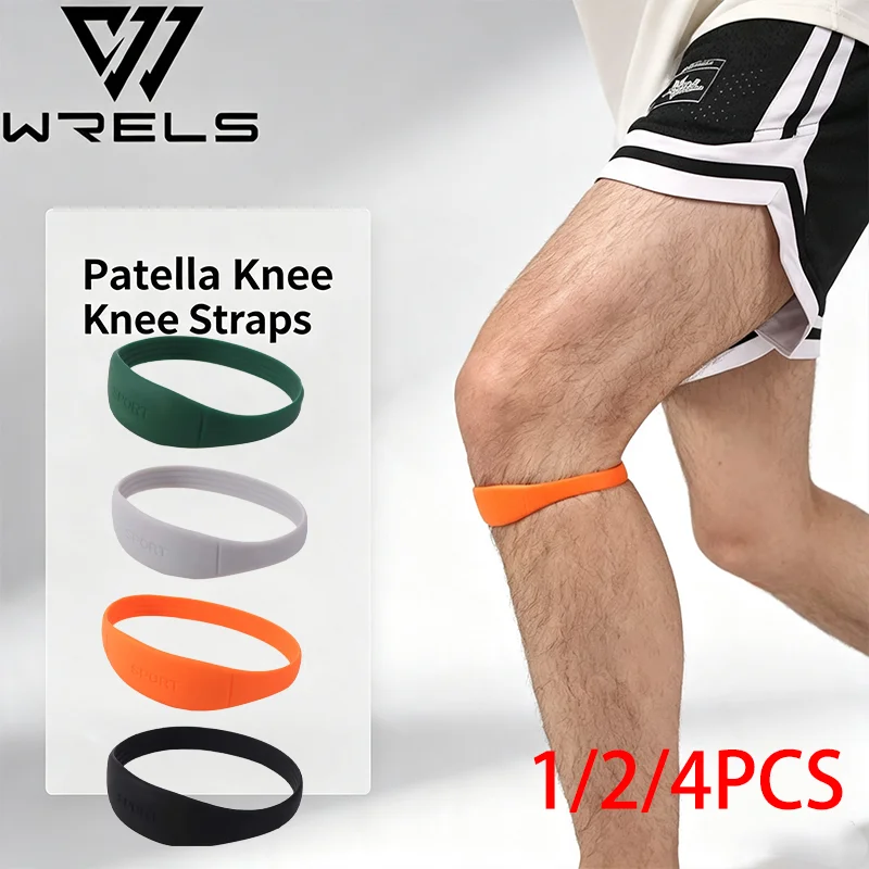 1/2/4PCS Patella Knee Straps High Elastic Shock Absorption Compression Knee Pad Sleeves Running Sports Basketball Knee Straps