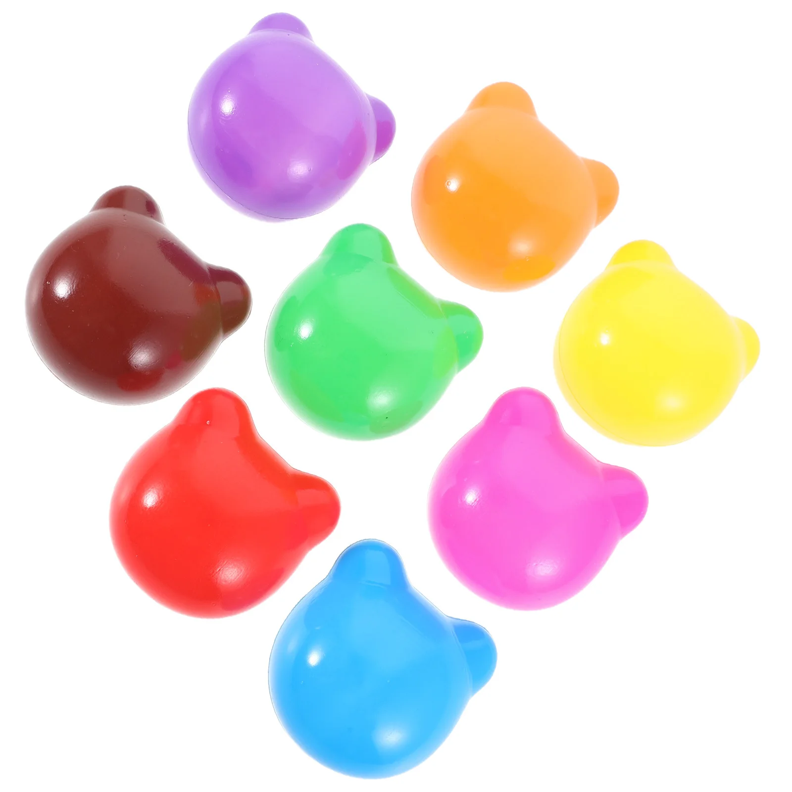 100 قطعة كرات المحيط الطفل سميكة الدب رئيس كرات بلاستيكية آمنة لرياض الأطفال المنزل الكرة حفرة اللعب كرة أوشن بركة