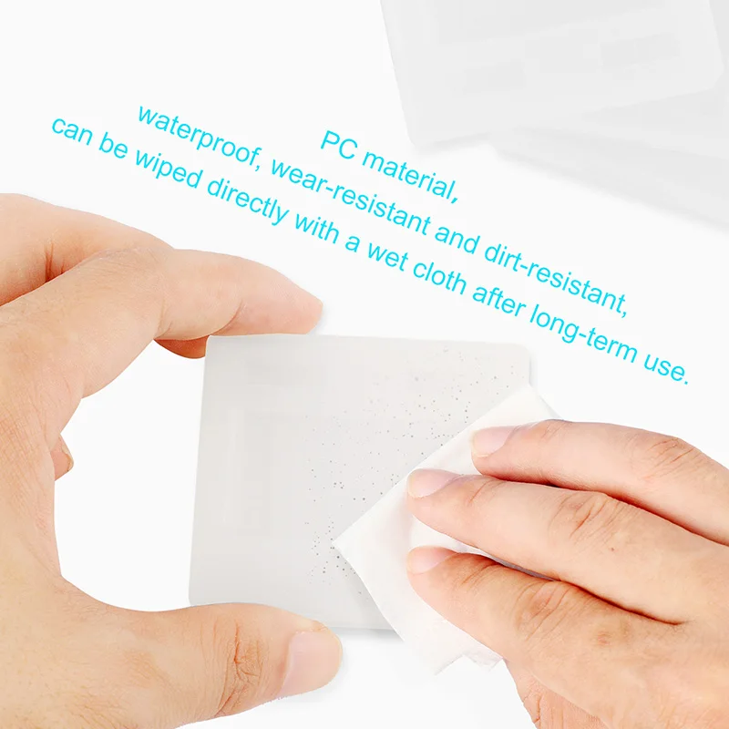 SNK Neo Geo 포켓 컬러 NGPC 플라스틱 게임 카드 Catrage 스토리지에 대한 10pcs 클리어 게임 카트리지 박스 케이스