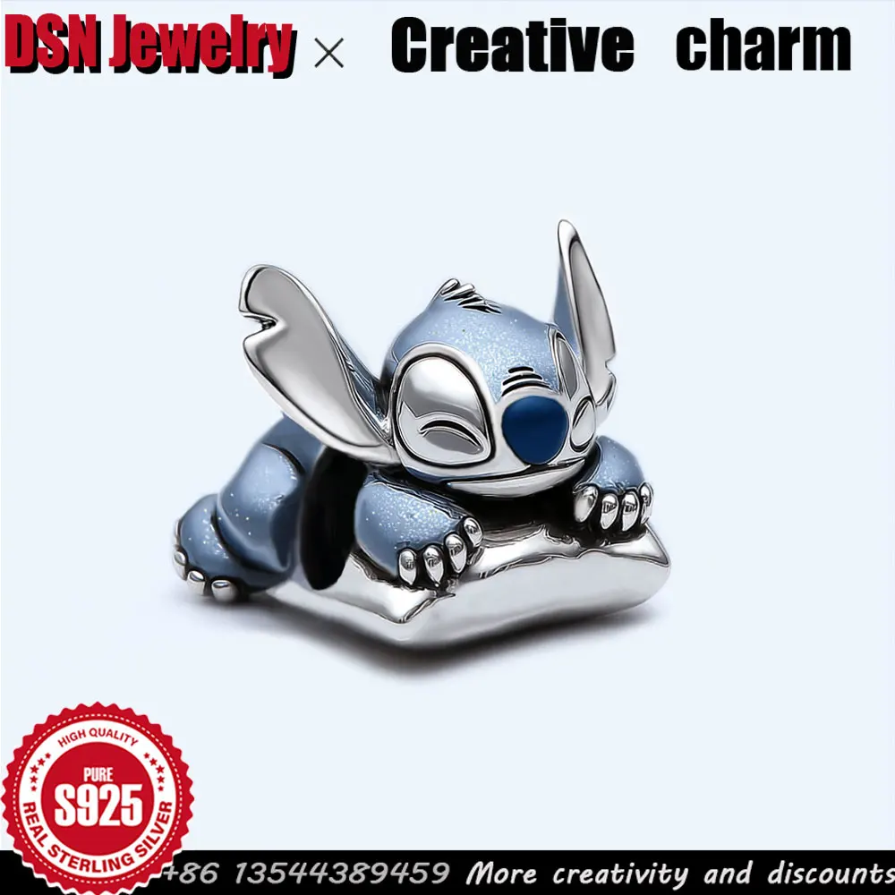 

Ювелирные изделия DSN, серебро 925, подвески, настраиваемые бусины для браслета, оригинальные висячие подвески для сна, женские ювелирные аксессуары