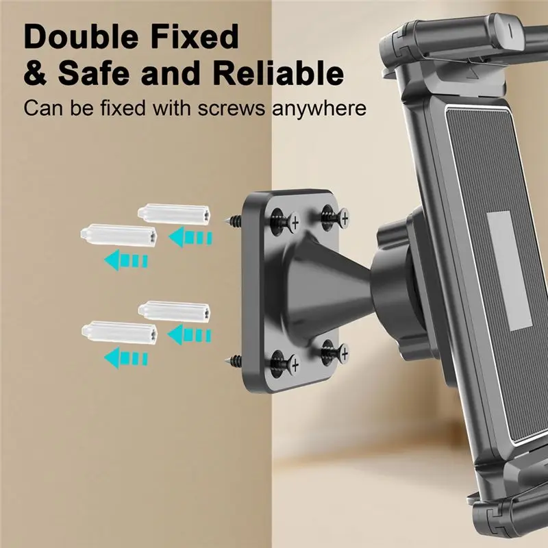 AEE7-360 ° Flexible Long Lazy Stand Holder Tablet For 4 To 15Inch For Ipad Wall Mounted Universal Bracket Home Office