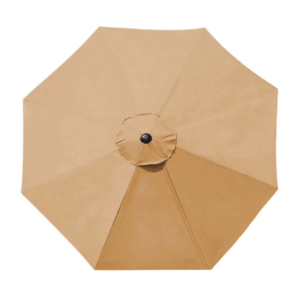 Beach Umbrella Replacement Canopy Garden Patio Umbrella 3 Meters Anti-UV Polyester Cloth Pool Outdoor Parasol Plage