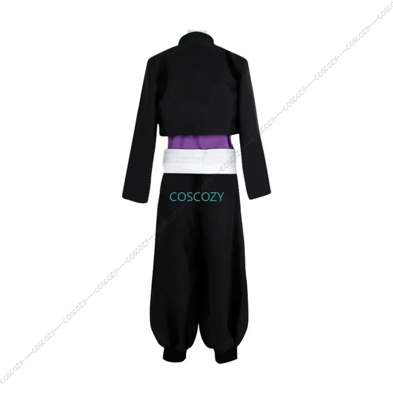 

qq023Anime Jujutsu Kaisen Cosplay Costume Adult Top Pants Todo Aoi Uniform Wig Halloween Carnival Set Party Black Suit
