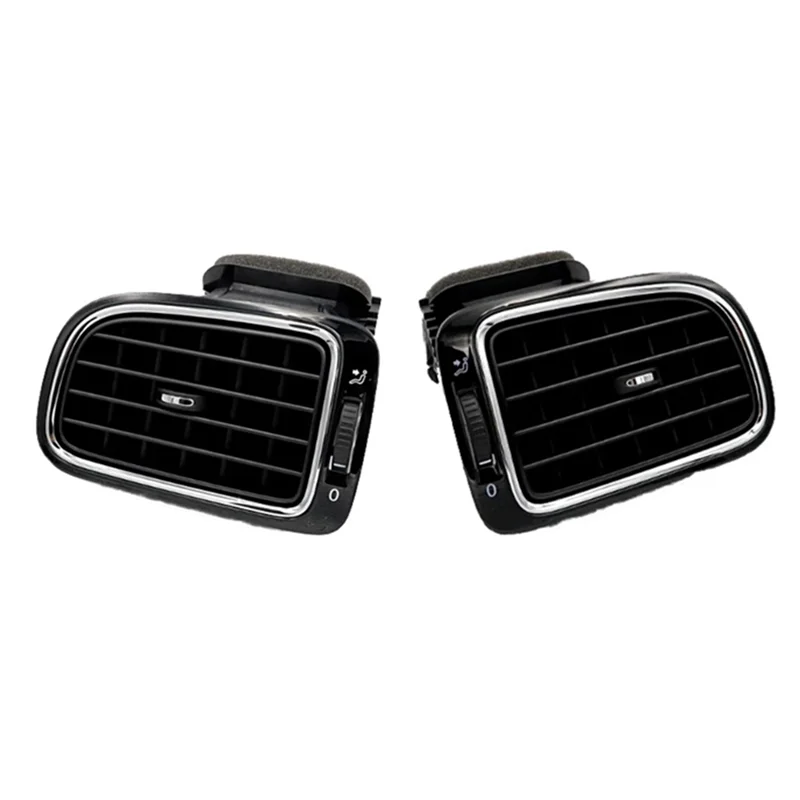 Left&Right A/C Air Outlet Vent Grill Cover for VW Polo 2011-2018 6RD819703 6RD819704