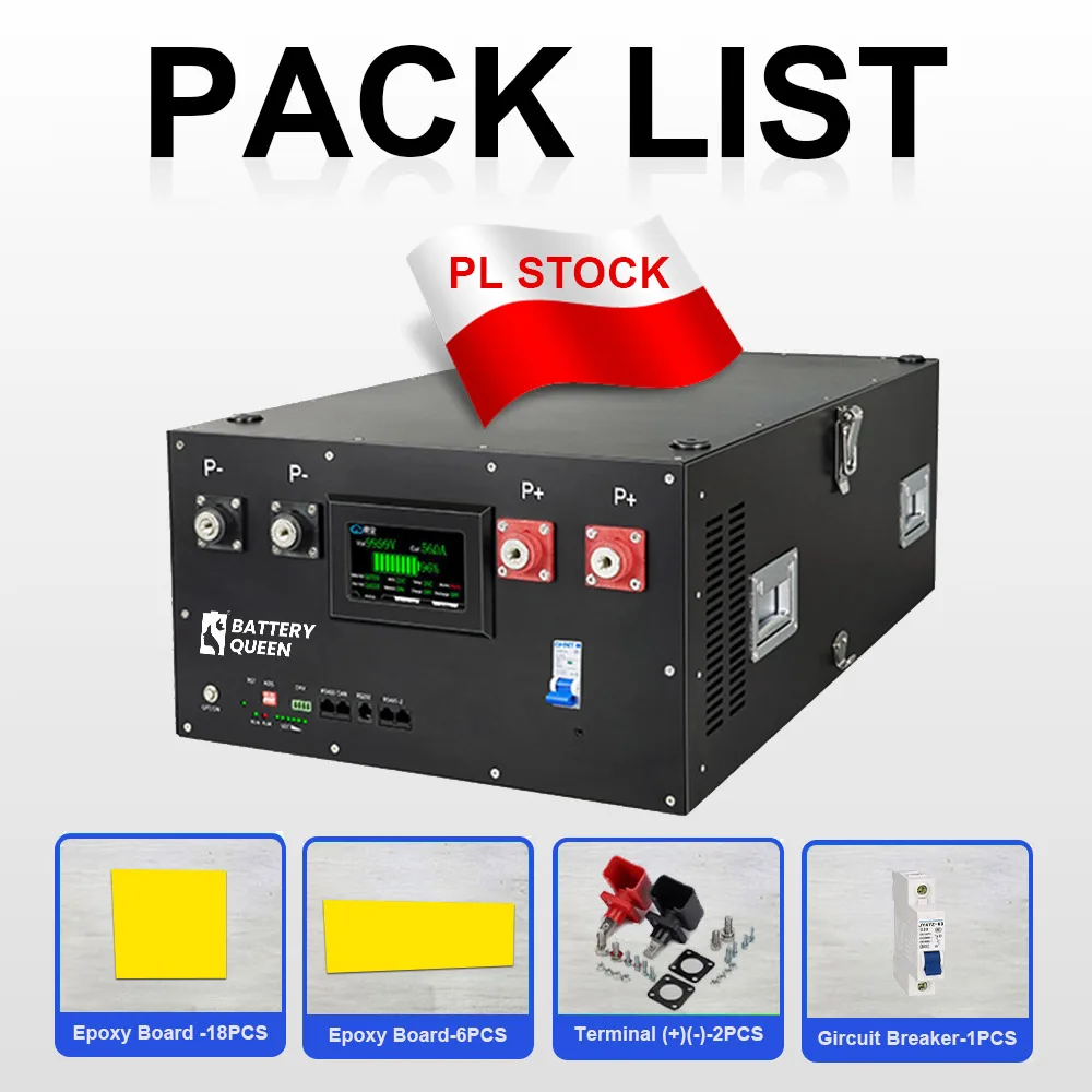 DIY 48V LiFePO4 Batterijpakket Kit Behuizing Optioneel JK 16S 200A Smart BMS 51.2V 2A Actieve Balancer Thuis Energie Opslagsysteem