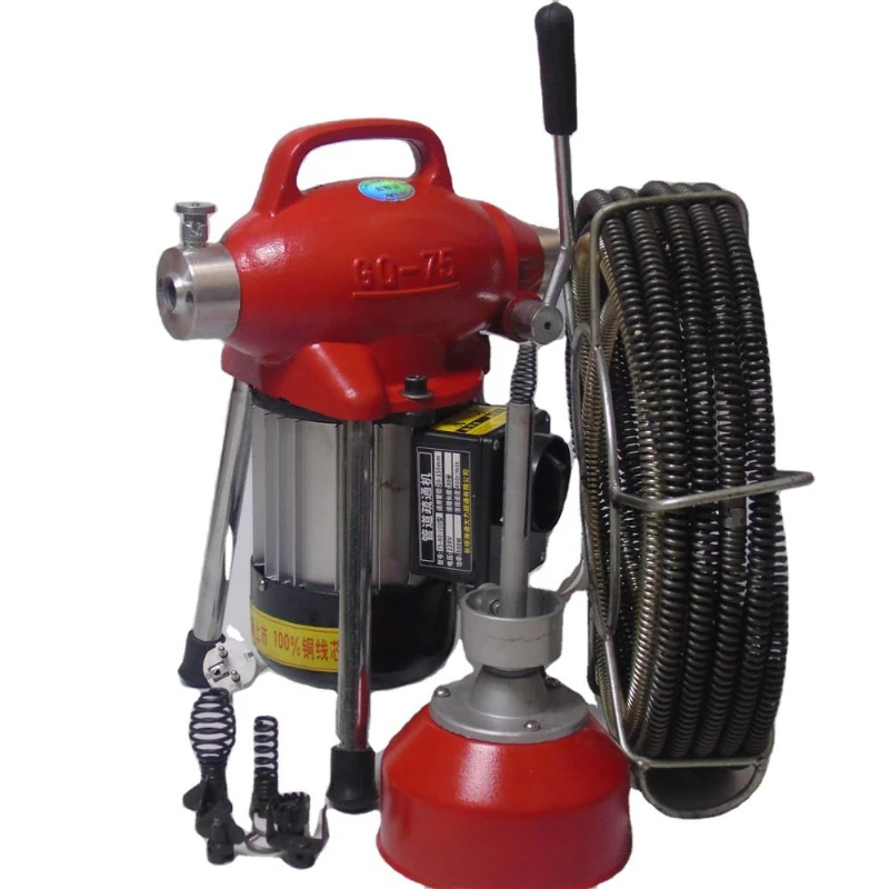 

china automatic electric snake drain cleaner,drain pipe cleaner,sewer cleaning machine