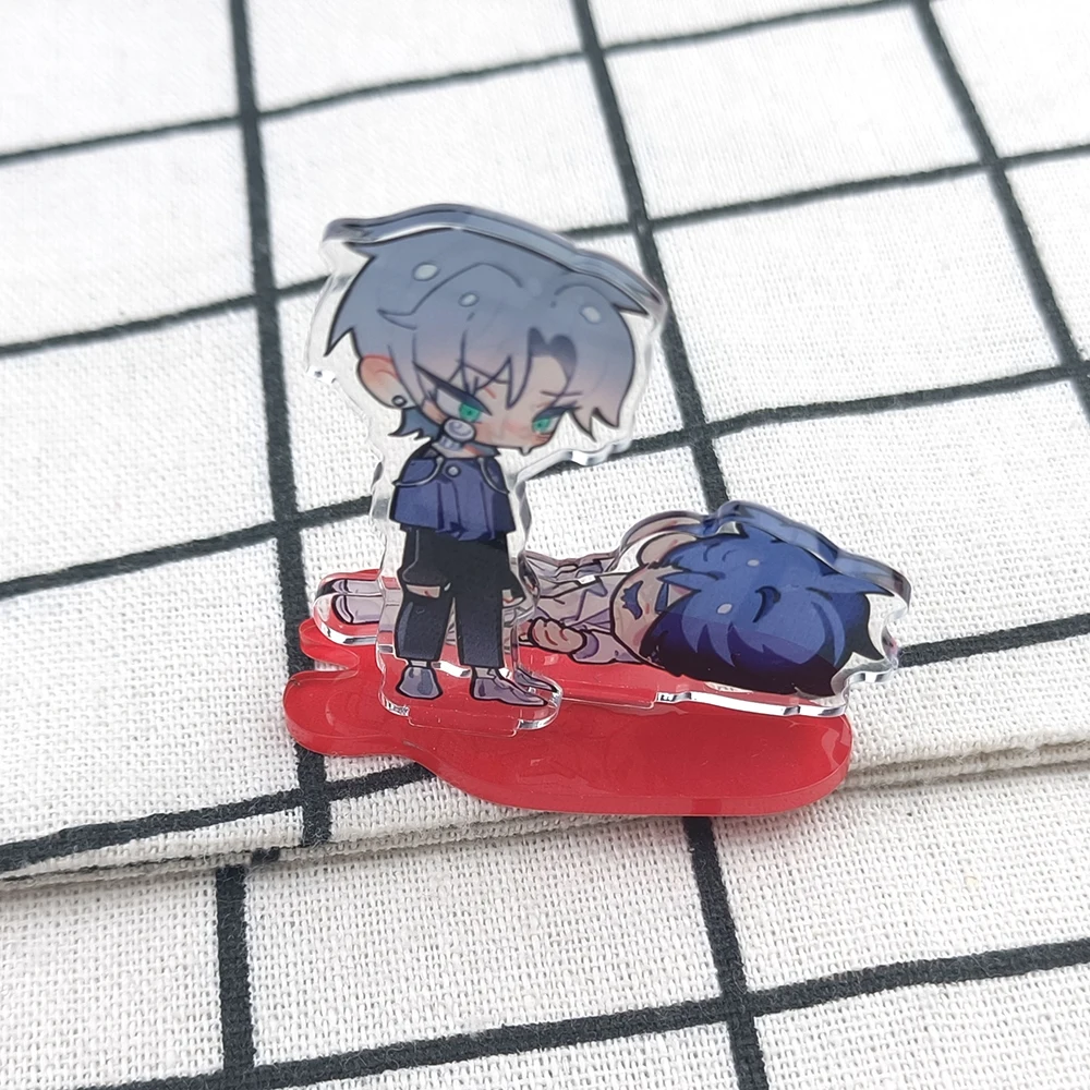 الغريبة المرحلة الحرة المرحلة الاكريليك أنيمي نموذج لجسم دمية مفاجأة هدية ملحقات لعبة تأثيري سطح المكتب هدية #5