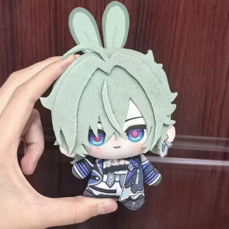 10cm Genshin Impact Lohen Plush Doll Pendant Funny Game Lohen Cosplay Anime Stuffed Toy Doll Fans Collect Holiday Present Gift 3