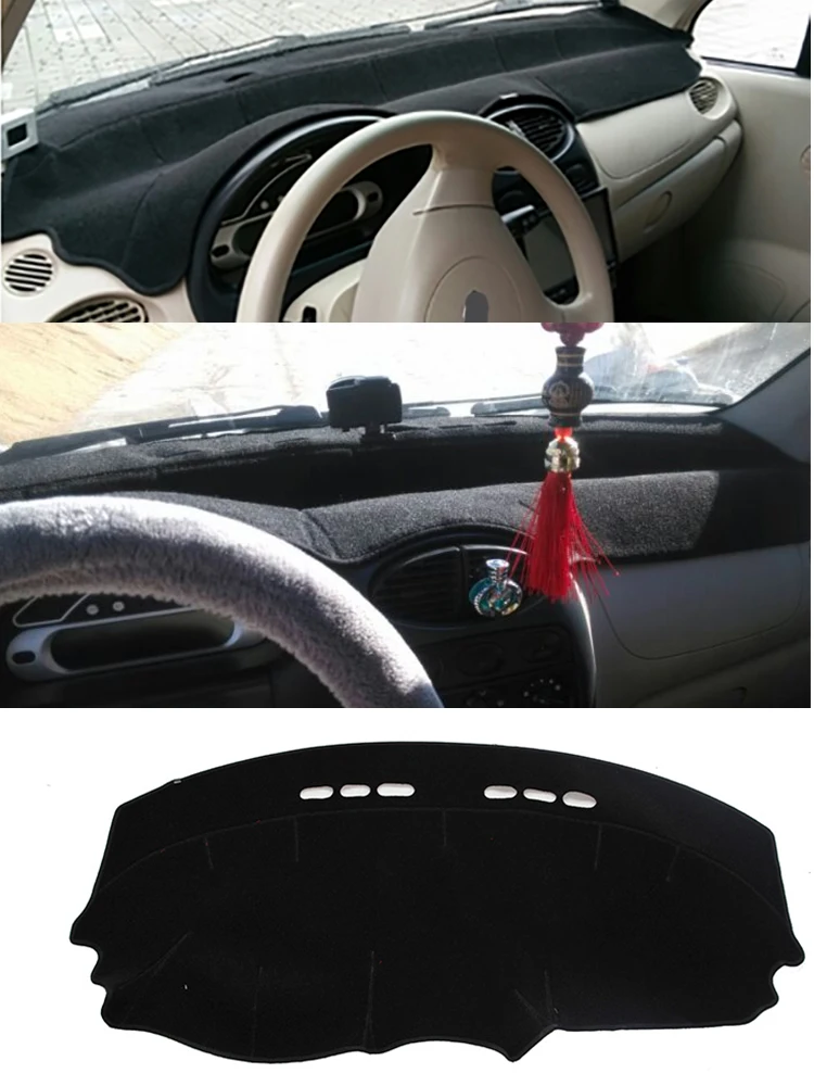 For Chery QQ3 IQ Sweet S11 QQ EQ Kimo S15 Dashmat Dashboard Cover Instrument Panel Insulation Sunscreen Protective Pad