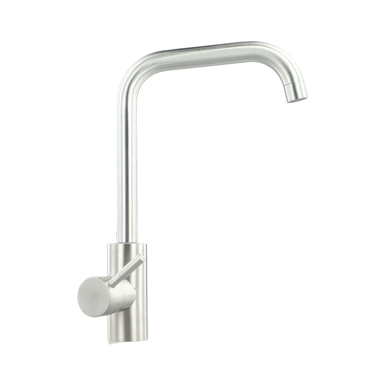 Kitchen Faucet/ Hot And Cold Water Mixer =-=Tap Stainless Steel Water Tap° Rotation -=-=Deck Mounted Kitchen 069+Sink Faucet