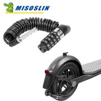 Anti-Theft Steel Cable Chain Code Lock Security Password 4 Digit Lock for Xiaomi M365 Pro Pro2 Mi3 Electric Scooter Accessories