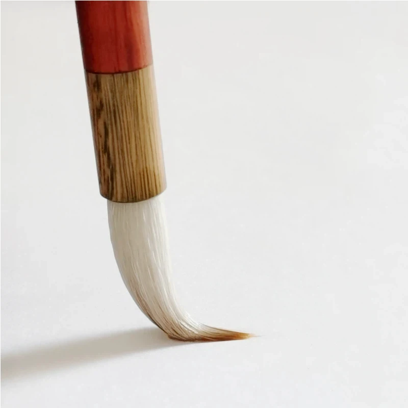 Woolen Multiple Hair Chinese Calligraphy Brush Ouyang Xun Regular Script Specialized Writing Brush Running Script Brush