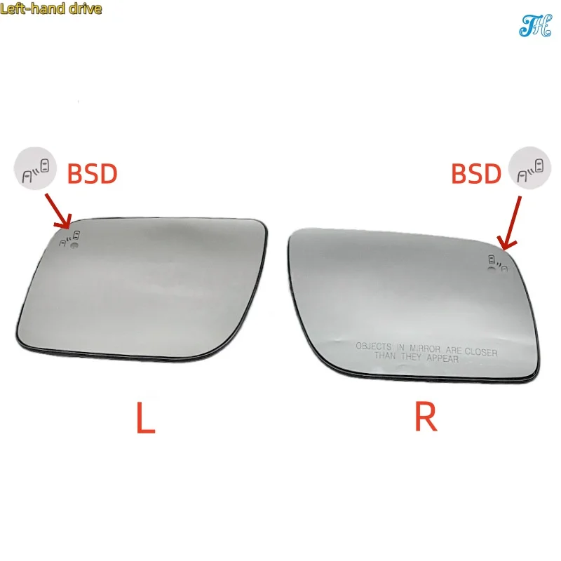

For 2011-2019 Ford Explorer Explorer rearview mirror lenses side mirror lenses with Heating blind spot detection.