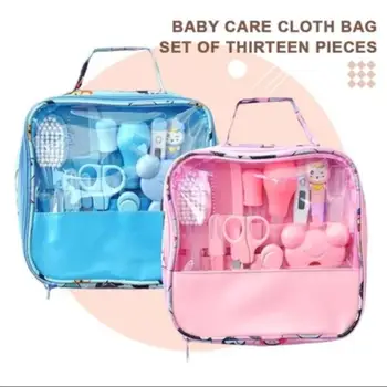 13pcs Comb Grooming Baby Care Kit Baby Portable Tool Grooming Nail Care Set