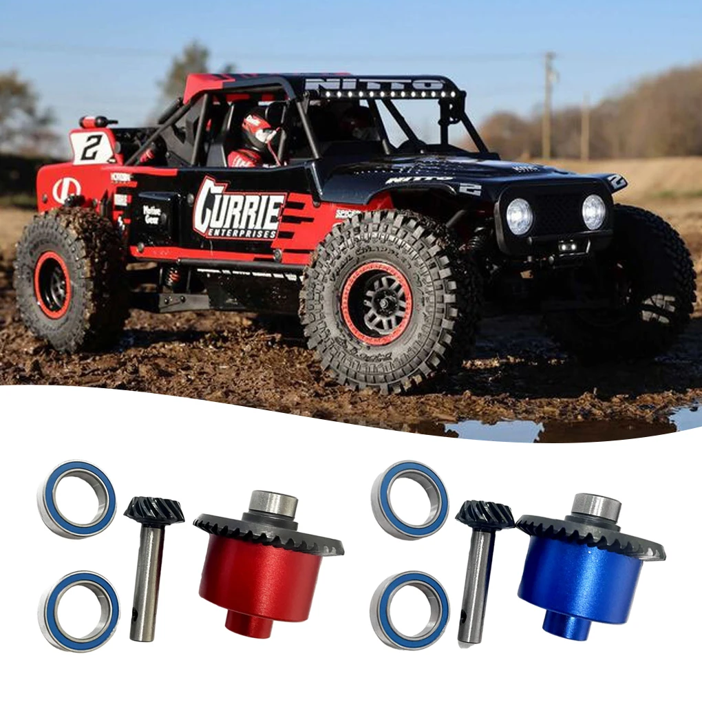 Rc vorne hinten Differential gehäuse Aluminium eloxiert für losi baja rey 4wd 4x4 vxl Stampede Rustler Remo rc Upgrade Teile