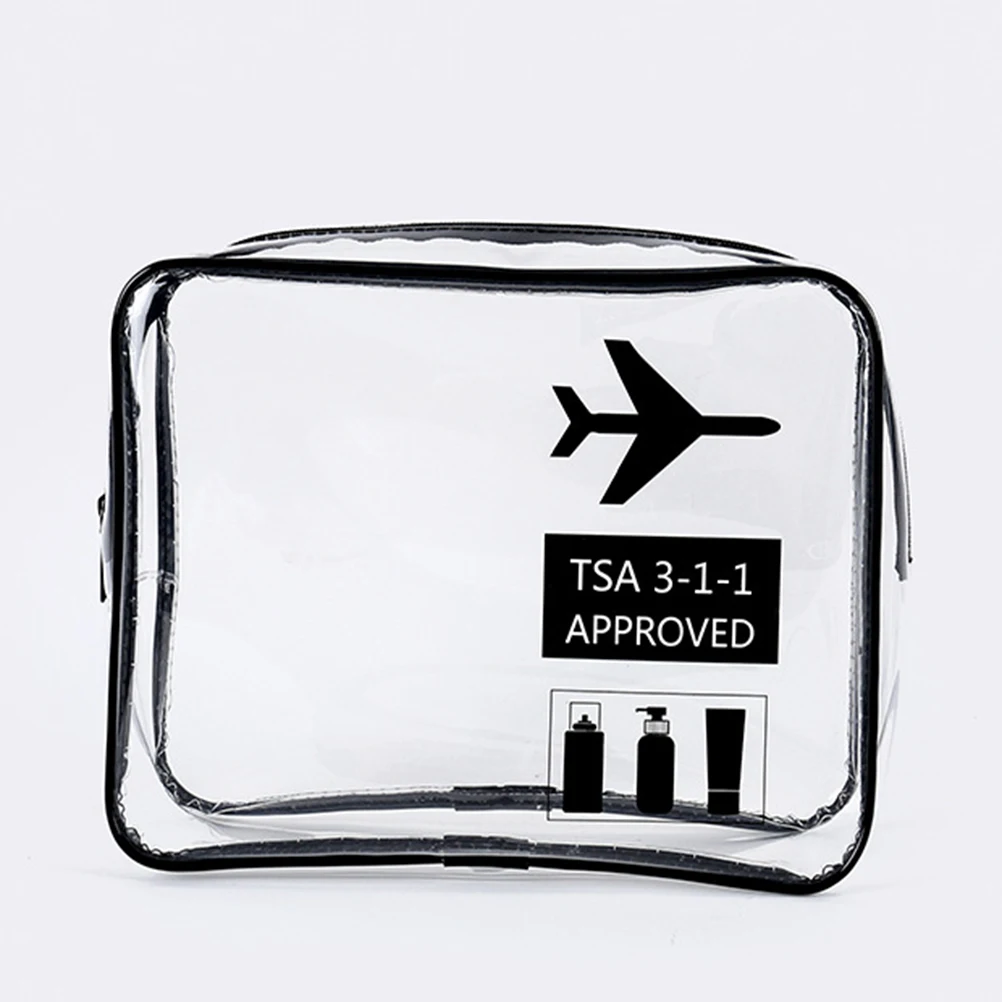 

Bag Waterproof Wash Travel Pouch Organizer Zipper Closure Makeup Large Capacity Storage