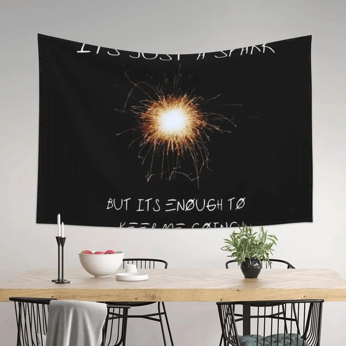 

It's Just a Spark Tapestry Bedroom Decoration Decorations For Room Things To The Room Tapestry